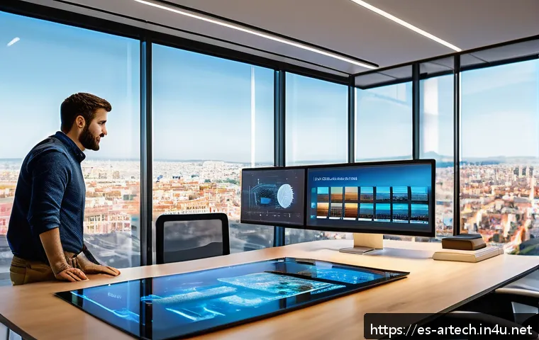 건축기술사 실무에서 활용할 수 있는 소프트웨어 - A modern architectural office environment with a diverse team of engineers and architects collaborat...